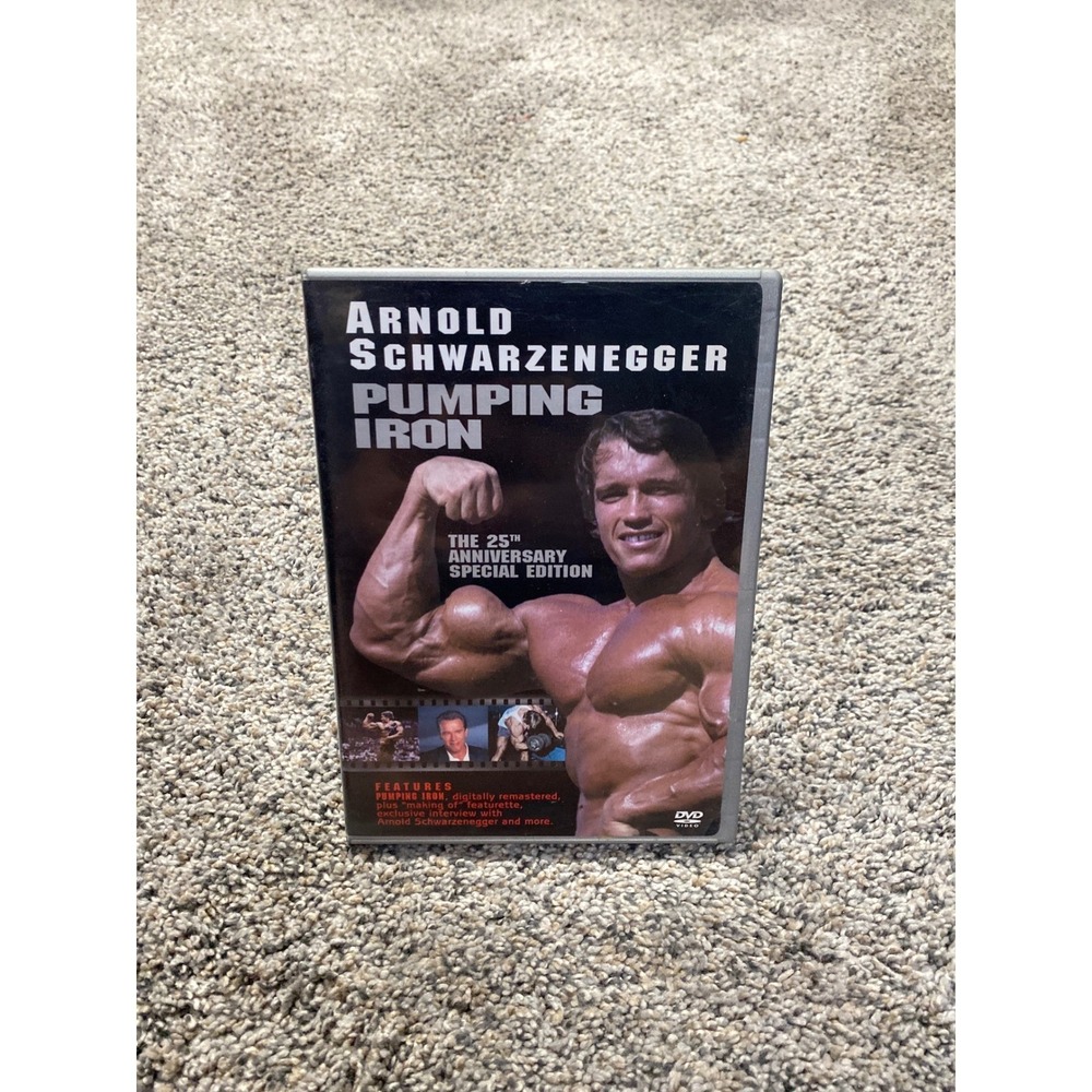 Pumping Iron DVD 25th Anniversary Special Edition Arnold‎ Schwarzenegger Fitness